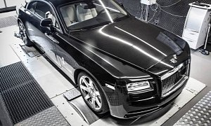 Rolls-Royce Wraith Steps onto the Dyno, Reaches Almost 700 HP