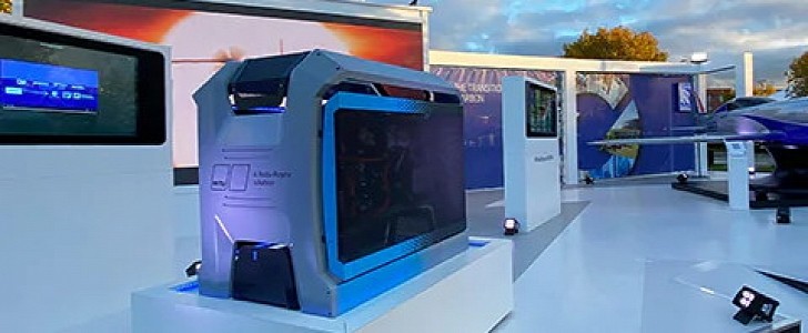 Rolls-Royce showcased the future hydrogen fuel cell module at COP26