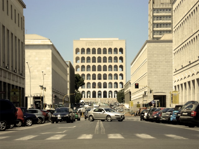 EUR district in Rome