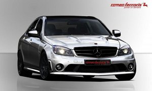Romeo Ferraris Plays with the Mercedes C63 AMG