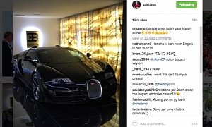 Cristiano Ronaldo Celebrates Euro 2016 Victory by Buying a Bugatti Veyron