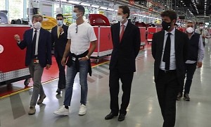 Ronaldo’s Trip to Ferrari to Pick Up the Monza SP2 Is Causing Serious Friction