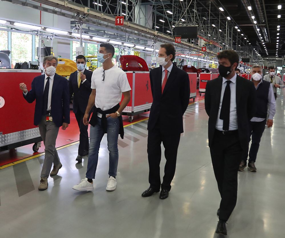 Ronaldo's Trip to Ferrari to Pick Up the Monza SP2 Is Causing Serious  Friction - autoevolution