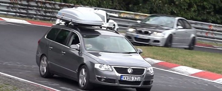Roof Boxes Are Popular On the Nurburgring