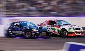 Rookie Driver Wins His First Formula Drift Race in New Jersey, Pro Battles Are Up Next