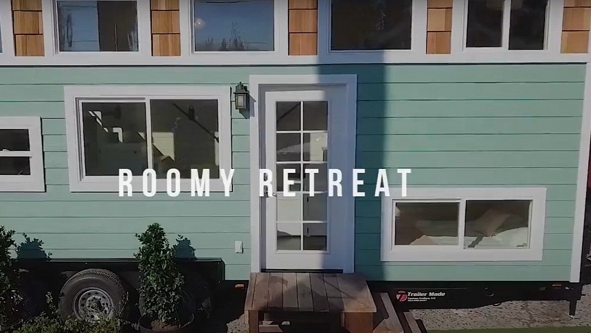 The Roomy Retreat combines a reverse loft with a second versatile loft area