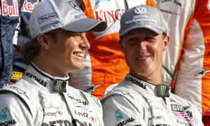 Rosberg Vs Schumacher Battle to Be Fierce in 2011