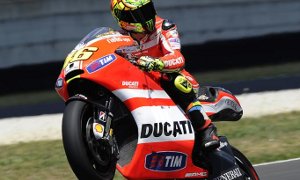 Rossi Tests Ducati GP12 on New Asphalt at Mugello
