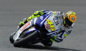 Rossi Tops First Practice Session in French GP
