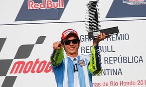 Rossi Wins in Argentina With Smart Tire Strategy, Dovizioso and Crutchlow on Podium
