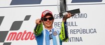 Rossi Wins in Argentina With Smart Tire Strategy, Dovizioso and Crutchlow on Podium