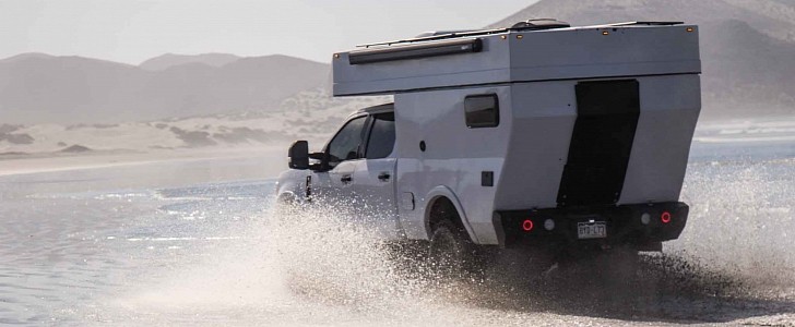 The Baja adventure truck can tackle difficult terrain and reach remote destinations.