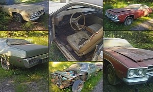 Rotting Away Plymouth Satellite Trio Goes Online Ready to Morph Into a Road Runner