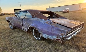 Rough 1970 Dodge Charger Smiles Knowing There’s Life After Plum Crazy Rust