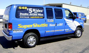 ROUSH Propane-Powered Ford Vans Tested by SuperShuttle