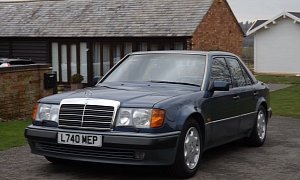 Rowan Atkinson Is Selling Another Mercedes-Benz 500 E W124