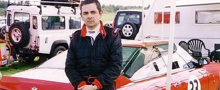 Rowan Atkinson raced his 1986 Aston Martin V8 Vantage Zagato between 1999 and 2007