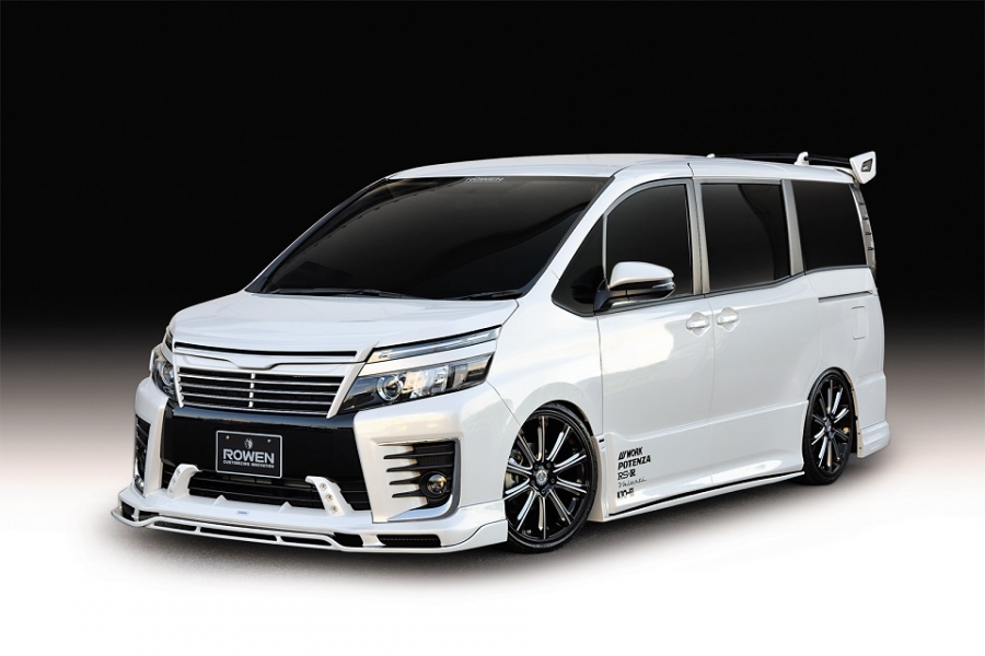 Rowen S Impression Of A Badass Toyota Voxy Resembles An Albino.