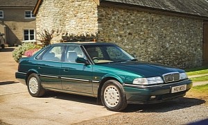 Royal 1993 Rover Sterling 827 Up for Auction During the Queen's Jubilee