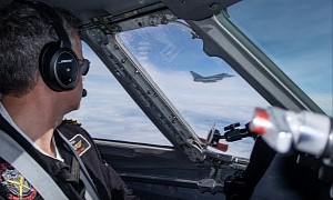 Royal Air Force’s Typhoon Jets Show Off Their Quick Target Intercepting Skills