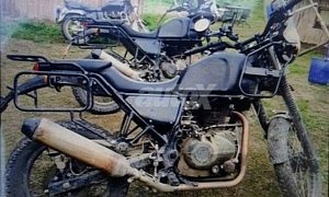 Royal Enfield Himalayan Spied Again, Is Far from the Western Adventure Standards