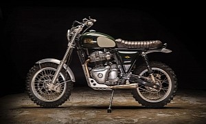 Royal Enfield INT650 Desert Runner Looks Elegant, Tough, and Old-School All at Once
