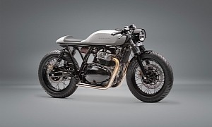 Royal Enfield INT650 Huncut Replaces Classic Looks With Futuristic Minimalism