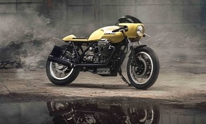 “Royal” Is a Classic Moto Guzzi 850 Le Mans I Packed Full of Bespoke Wizardry