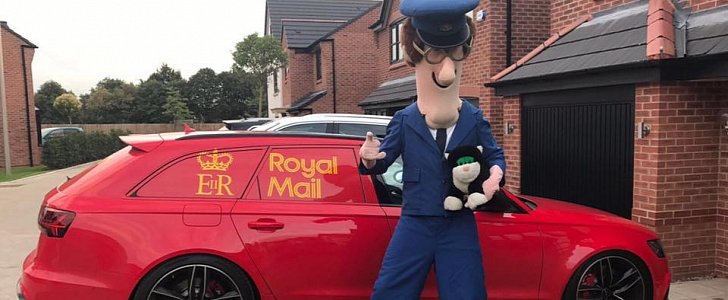 Royal Mail Audi RS6 Is Perfect for Postman Pat