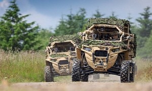 Royal Marines Test New 4x4 Off-Roaders for Extra Mobility on the Battlefield
