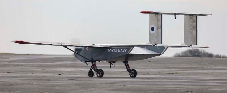 Royal Navy tests heavy-lift drones