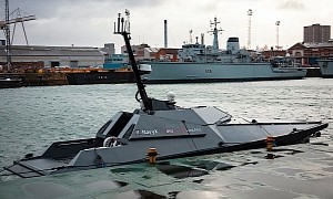 Royal Navy Starts Testing Autonomous Madfox Vessel