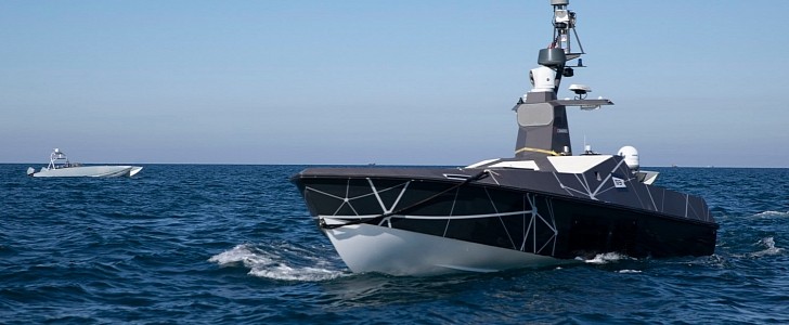 Royal Navy tests autonomous systems in large naval exercise