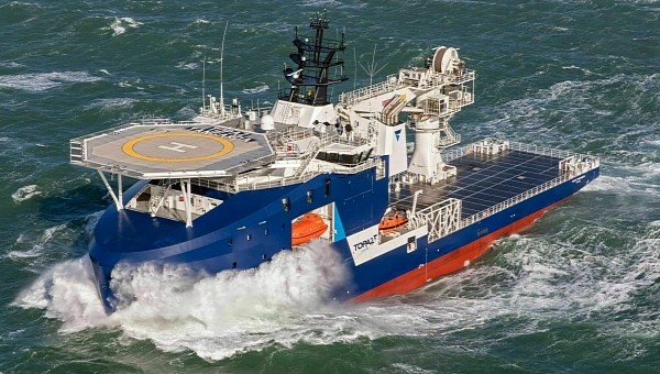 The Topaz Tangaroa will become a Royal Navy military ship
