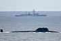 Royal Navy Warship Shadowed Two Russian Submarines Together With the New P8 Poseidon