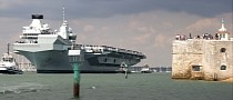 Royal Navy’s Biggest Aircraft Carrier Might Not Make It to New York After Breaking Down
