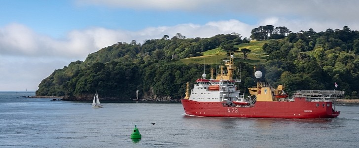 HMS Protector will conduct surveys in remote areas, such as the British territories in the South Atlantic
