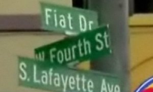 Royal Oak Names Street "Fiat Drive"