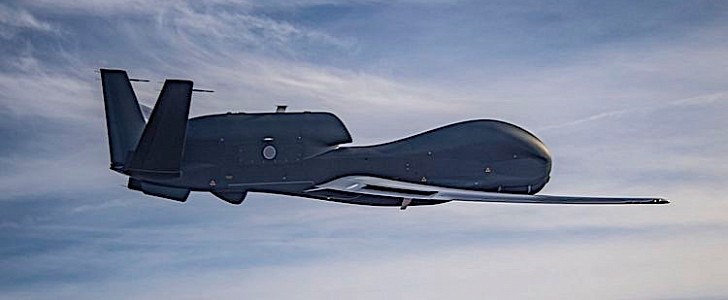 First of three RQ-4B Global Hawk delivered to Japan