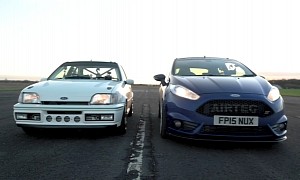 RS or ST? Ford Throws a Fiesta on the Dragstrip in Old vs. New Showdown