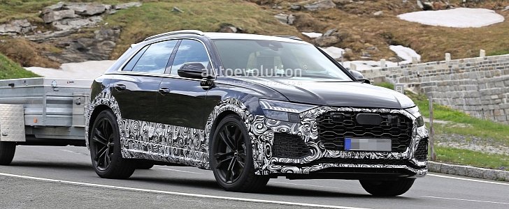 RS Q8 First Spyshots Reveal the Start of  a New Era for Audi Sport