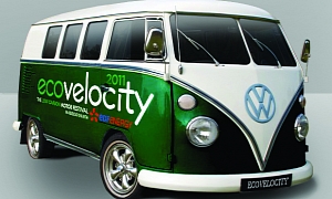 RS2000 and VW Camper Van Go Green for EcoVelocity 2011