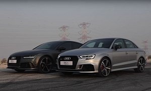 RS3 Sedan and RS7 Performance Race, Have a Conversation