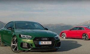 RS5 in Misano Red and Sonoma Green Get Extra Footage as Audi Announces Pricing