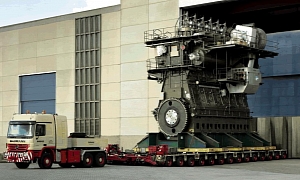 RTA96-C, World's Most Powerful Diesel Engine Delivers 108,920hp