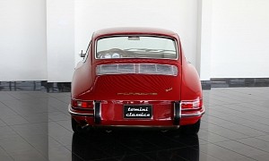 Ruby Red 1965 Porsche 911 With Pepita Interior Looks Highly Collectible