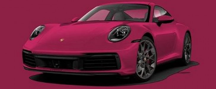 Ruby Star 2020 Porsche 911 Spec (rendering)