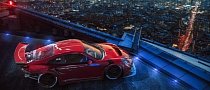 "Rudolph" Porsche 911 GT3 RS PDK Rendered as Santa's Choice