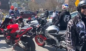 Ruff Ryders Gather Outside NY Hospital to Pay Tribute to DMX