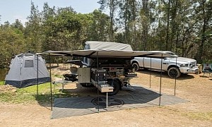 Rugged X3 Camper Trailer Takes Camping to a Whole New Level
